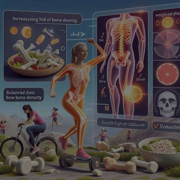 Quelles sont les stratégies pour augmenter la densité osseuse et prévenir l'ostéoporose?