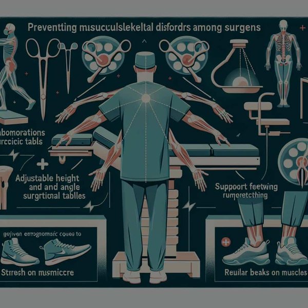 Quelles sont les recommandations pour la prévention des troubles musculo-squelettiques chez les chirurgiens?